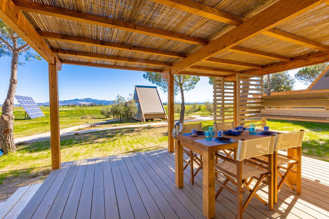 ホテル Glamping Gli Etruschi ピオンビーノ エクステリア 写真