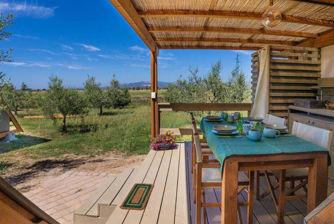 ホテル Glamping Gli Etruschi ピオンビーノ エクステリア 写真
