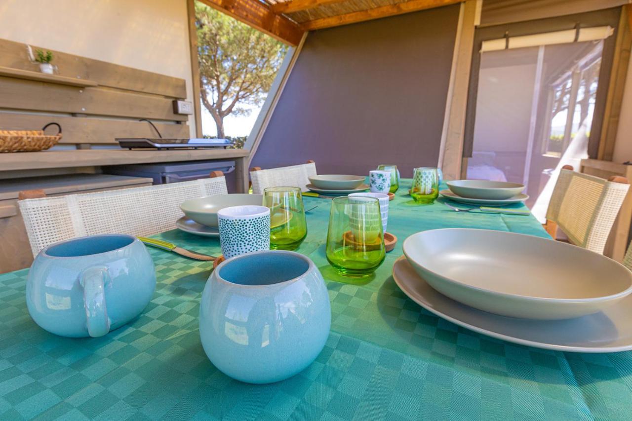 ホテル Glamping Gli Etruschi ピオンビーノ エクステリア 写真